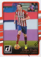 Футбол. Карточка Diego Godin/Диего Годин (Атлетико Мадрид) Panini/Панини 2016-17
