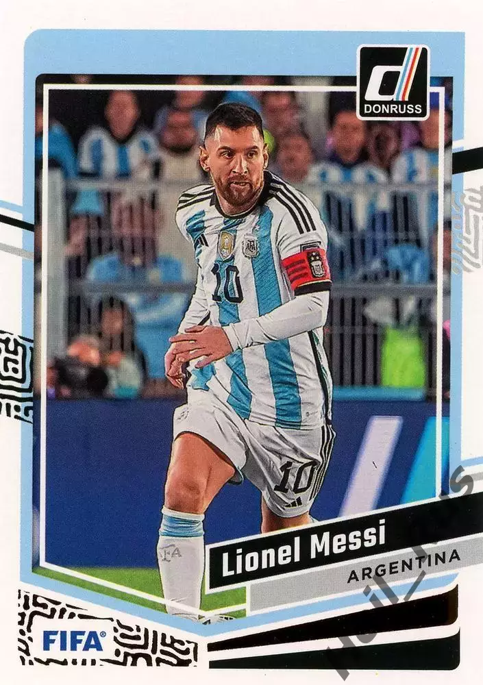 Футбол Карточка Лионель Месси (Аргентина, Барселона, Пари Сен-Жермен/ПСЖ) Panini