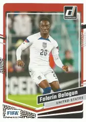 Футбол. Карточка Folarin Balogun/Фоларин Балогун USA/США, Арсенал, Монако Panini