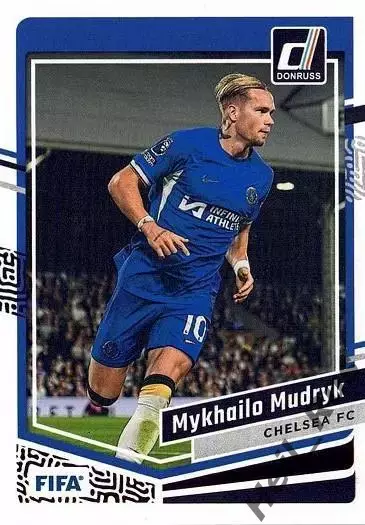 Футбол. Карточка Михаил Мудрик (Челси/Шахтер Донецк/Арсенал Киев/Украина) Panini