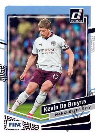 Футбол Карточка Кевин Де Брейне Манчестер Сити, Наполи, Челси, Вольфсбург Panini