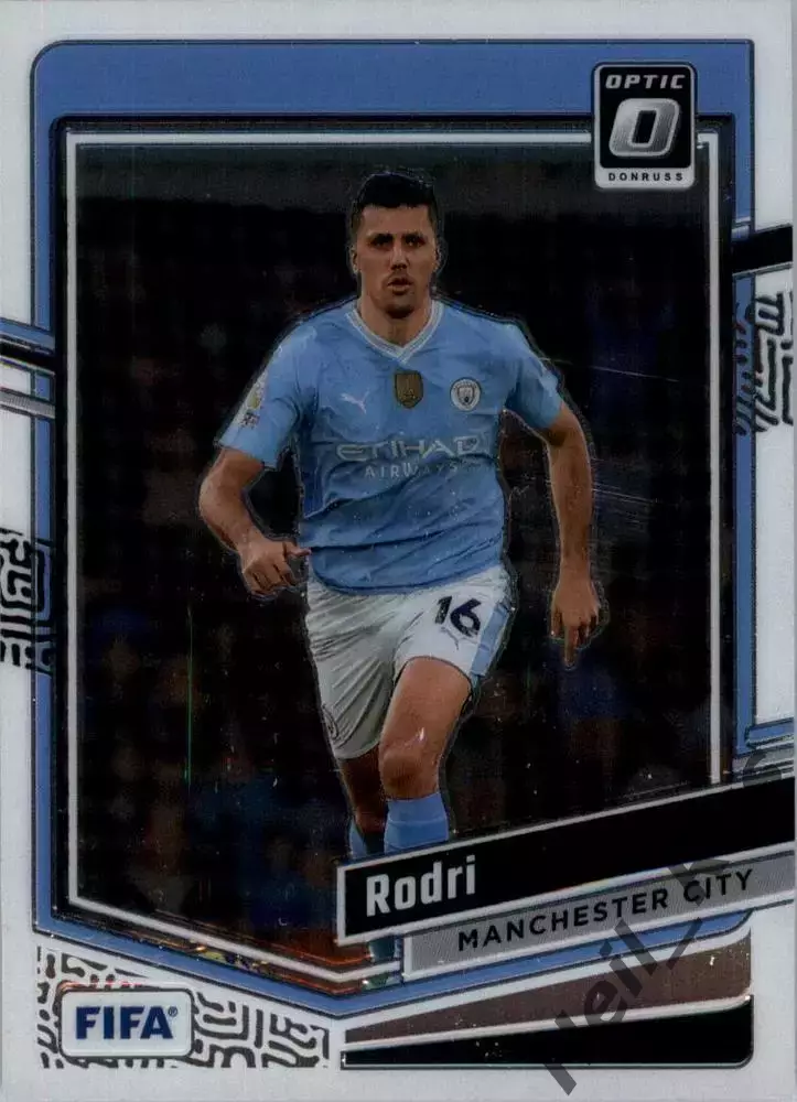 Футбол. Карточка Rodri/Родри Манчестер Сити, Атлетико Мадрид, Вильярреал Panini