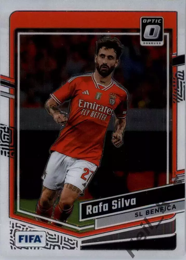 Футбол. Карточка Rafa Silva/Рафа Силва (Бенфика, Бешикташ, Брага) Panini 2023-24