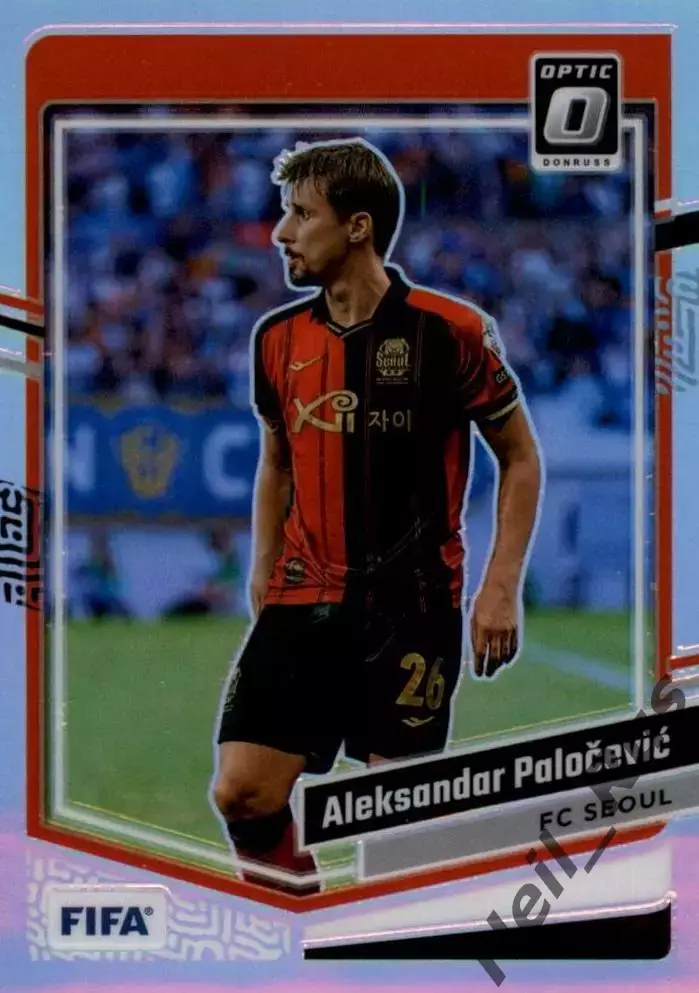 Футбол Карточка Александар Палочевич Сеул, Воеводина, ОФК Белград Panini 2023-24