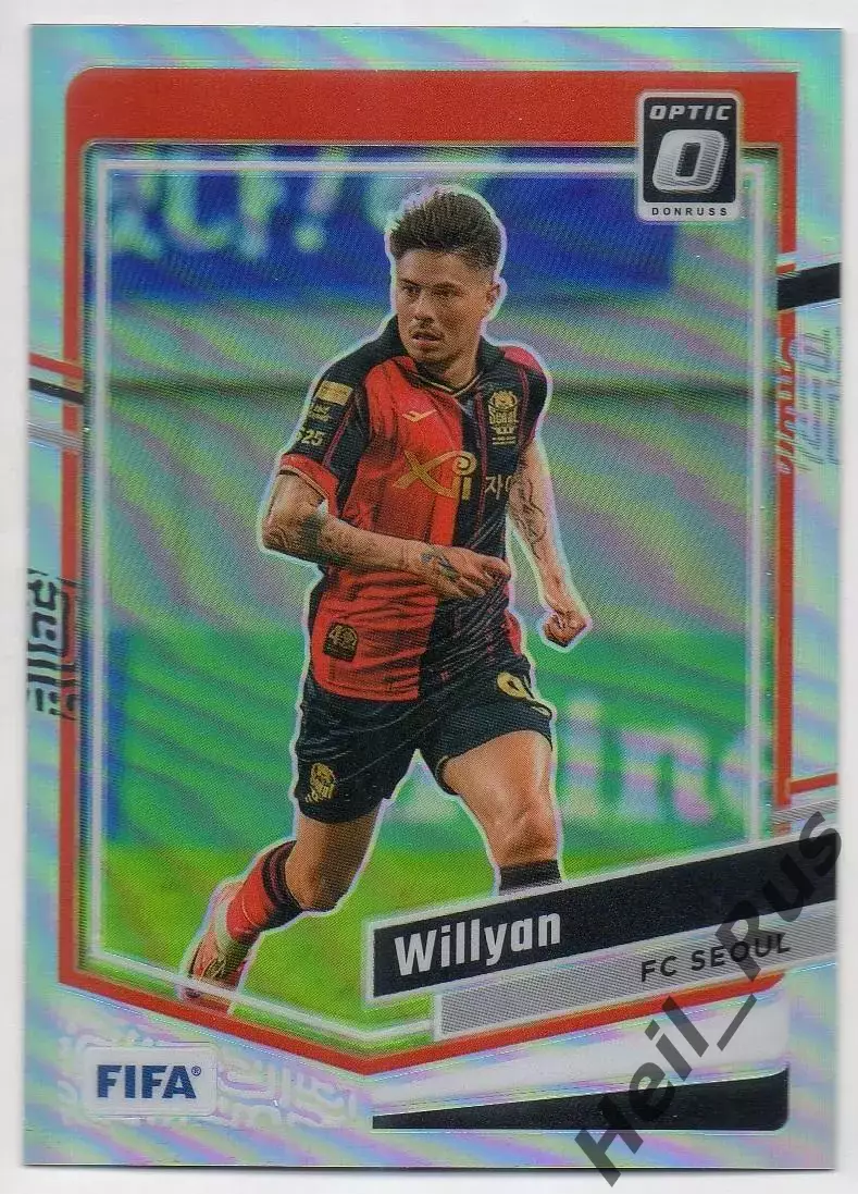 Футбол. Карточка Willyan / Виллиан Барбоза (FC Seoul/Сеул) Panini/Панини 2023/24