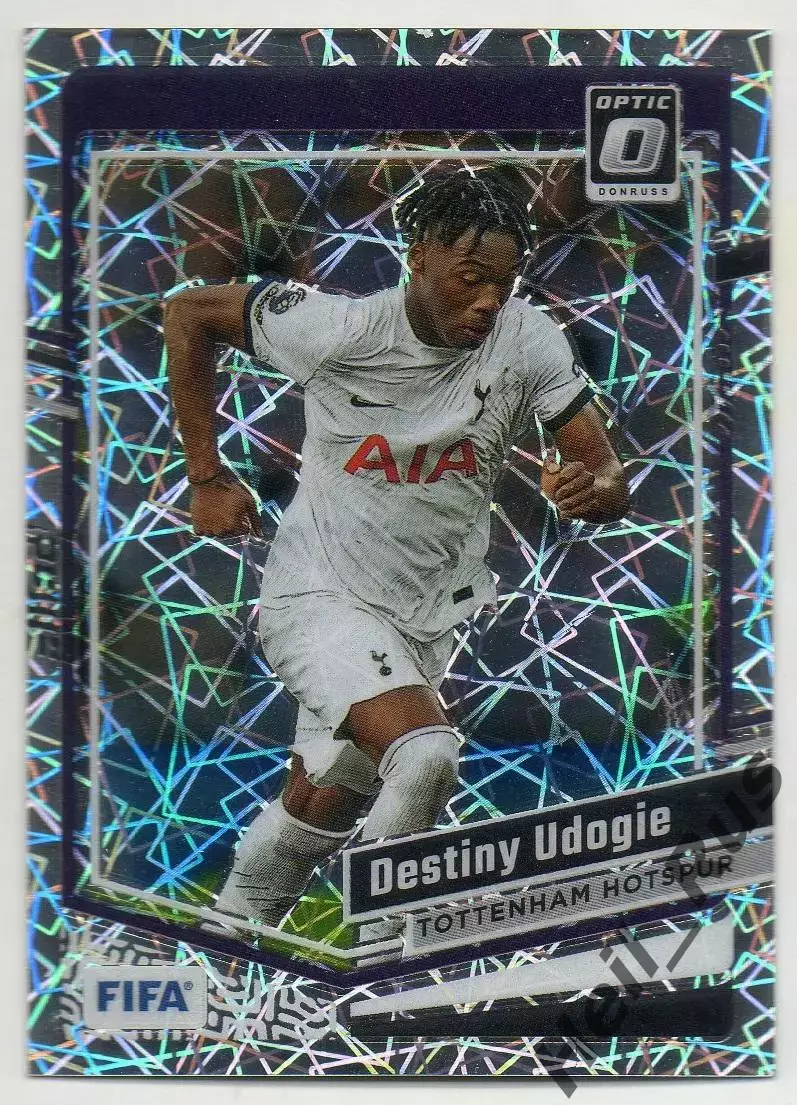 Футбол; Карточка Destiny Udogie/Дестини Удоджи Тоттенхэм Хотспур, Удинезе Panini