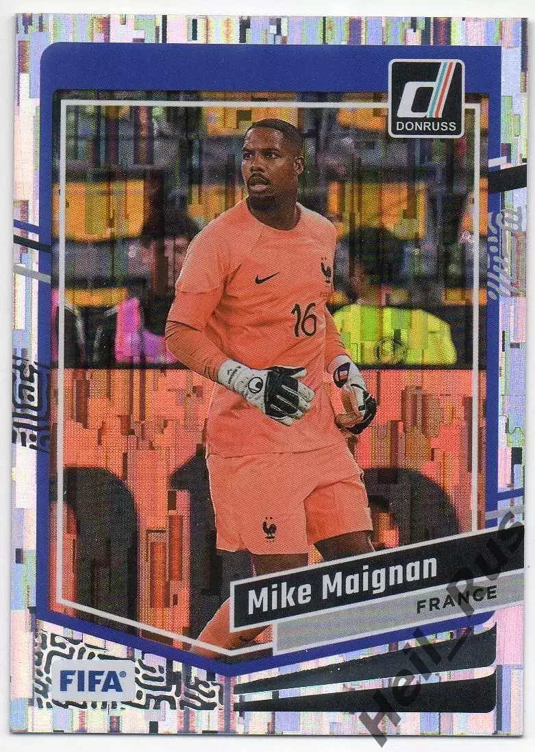Футбол. Карточка Mike Maignan/Майк Меньян (Франция, Милан, Лилль) Panini 2023-24