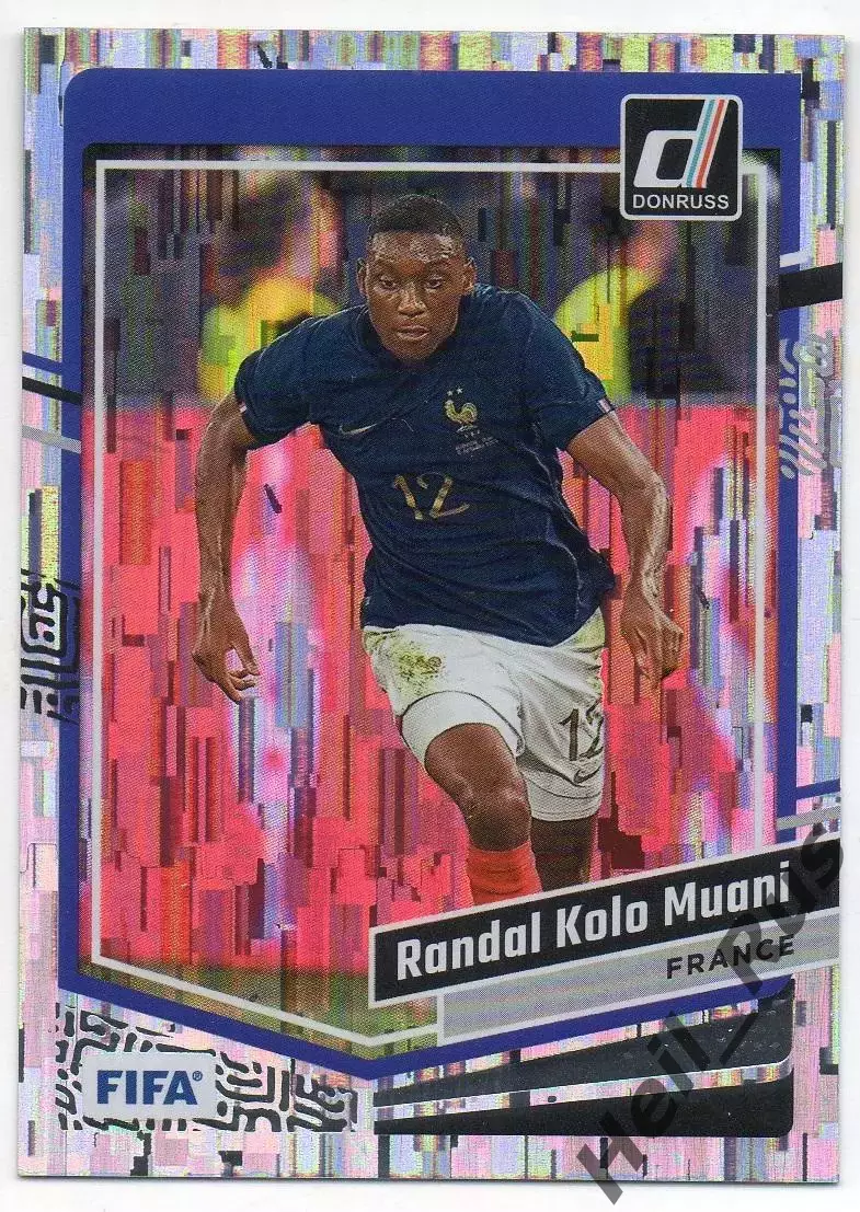 Футбол Карточка Рандаль Коло Муани Франция/Ювентус/Айнтрахт/Нант/Пари Сен-Жермен