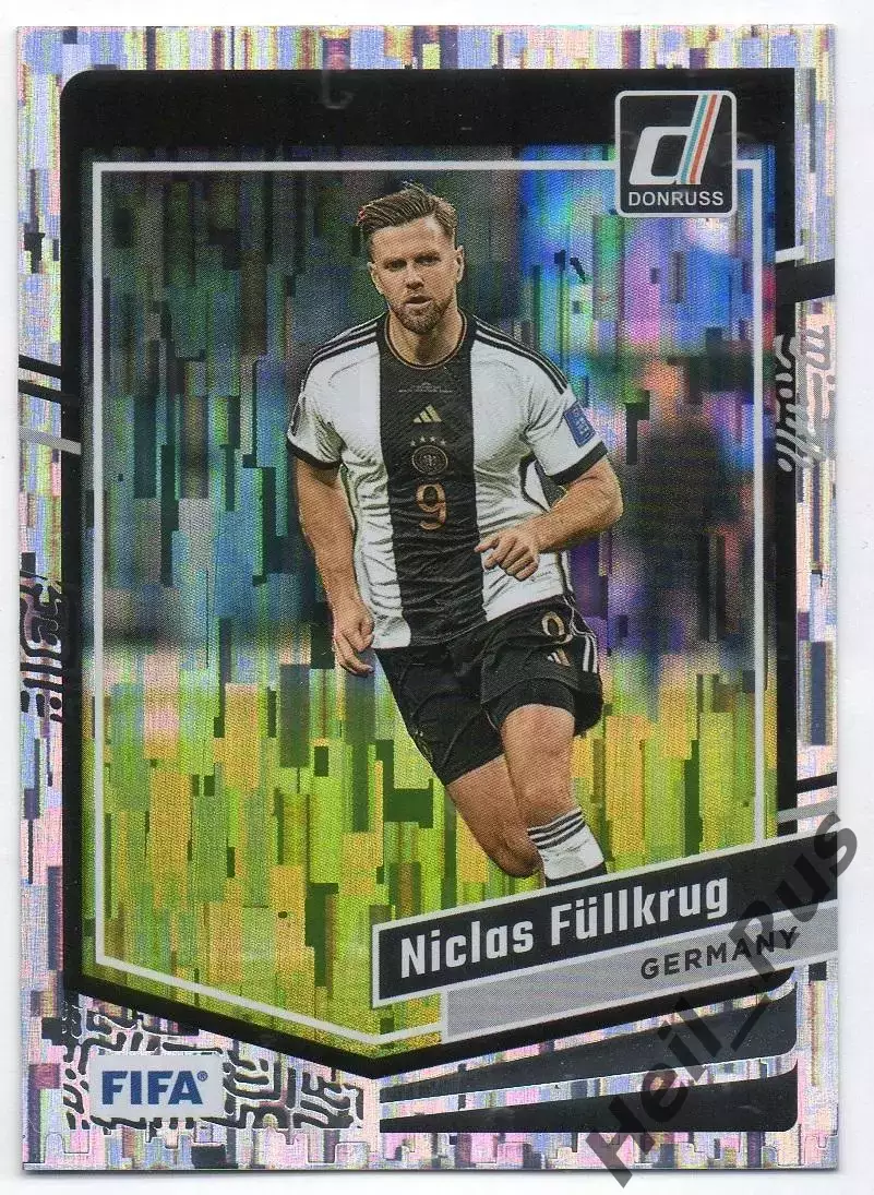 Карточка Никлас Фюллькруг Германия, Вердер, Боруссия Дортмунд, Вест Хэм Юнайтед