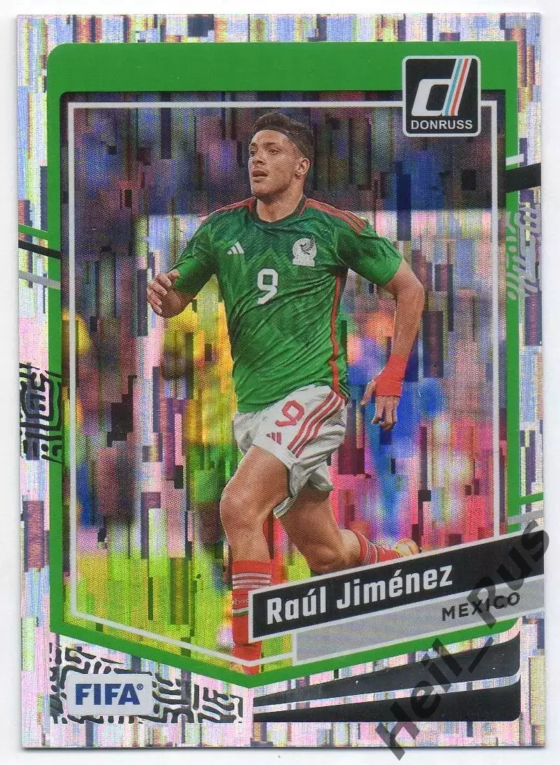 Карточка Рауль Хименес Мексика, Вулверхэмптон Уондерерс, Фулхэм, Атлетико Мадрид