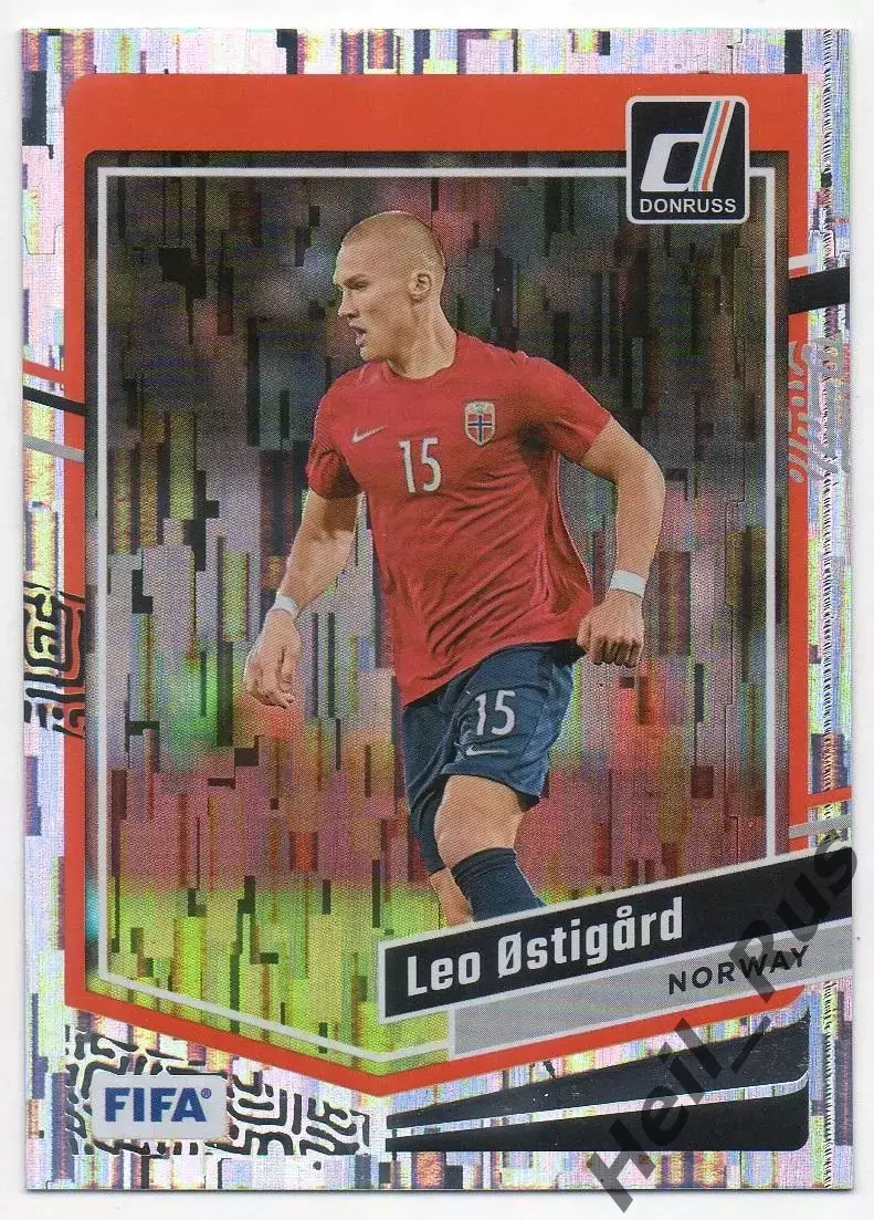 Футбол Карточка Лео Эстигор (Норвегия, Наполи, Дженоа, Ренн, Санкт-Паули) Panini