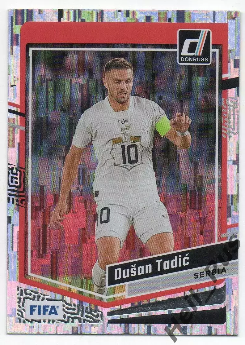 Футбол. Карточка Dusan Tadic/Душан Тадич Сербия/Аякс/Саутгемптон Panini 2023-24