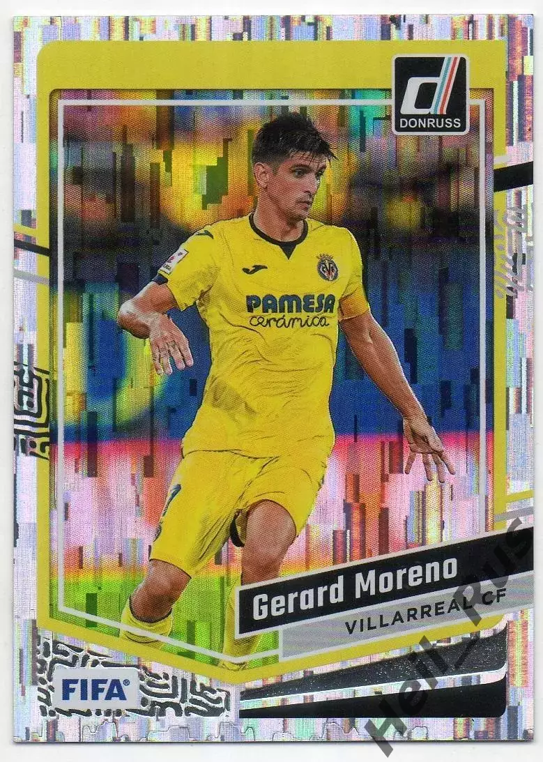 Футбол Карточка Gerard Moreno/Жерар Морено Вильярреал, Мальорка, Эспаньол Panini
