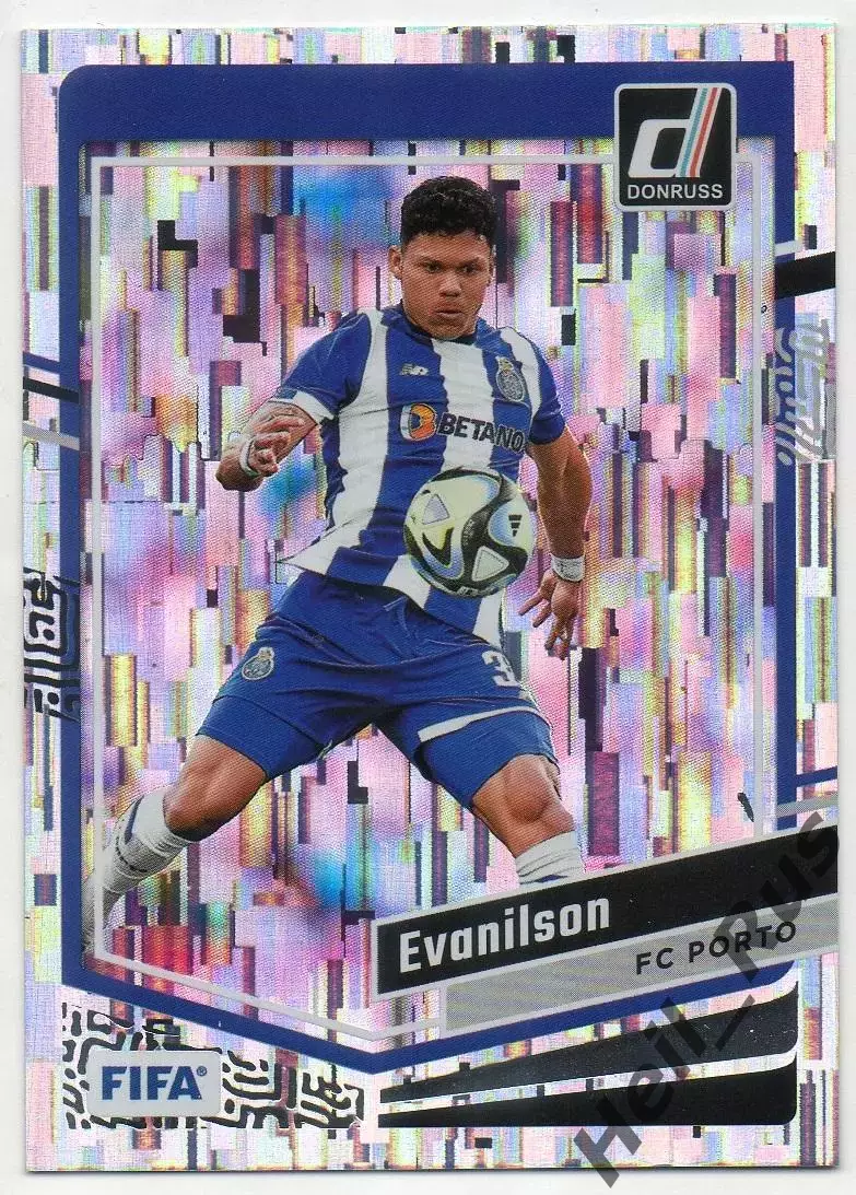 Футбол. Карточка Evanilson/Эванилсон (Порту, Борнмут, Флуминенсе) Panini 2023/24