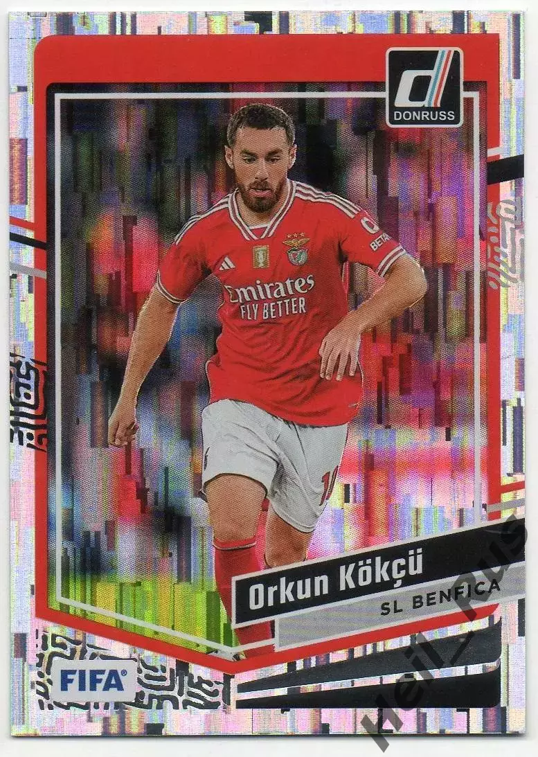 Футбол. Карточка Orkun Kokcu/Оркун Кекчю (Бенфика, Фейеноорд, Бешикташ) Panini