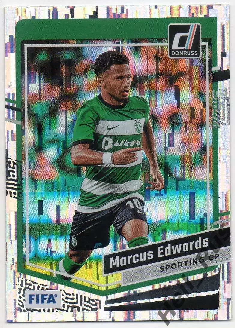 Футбол Карточка Маркус Эдвардс Спортинг Лиссабон/Бернли/Тоттенхэм Хотспур Panini