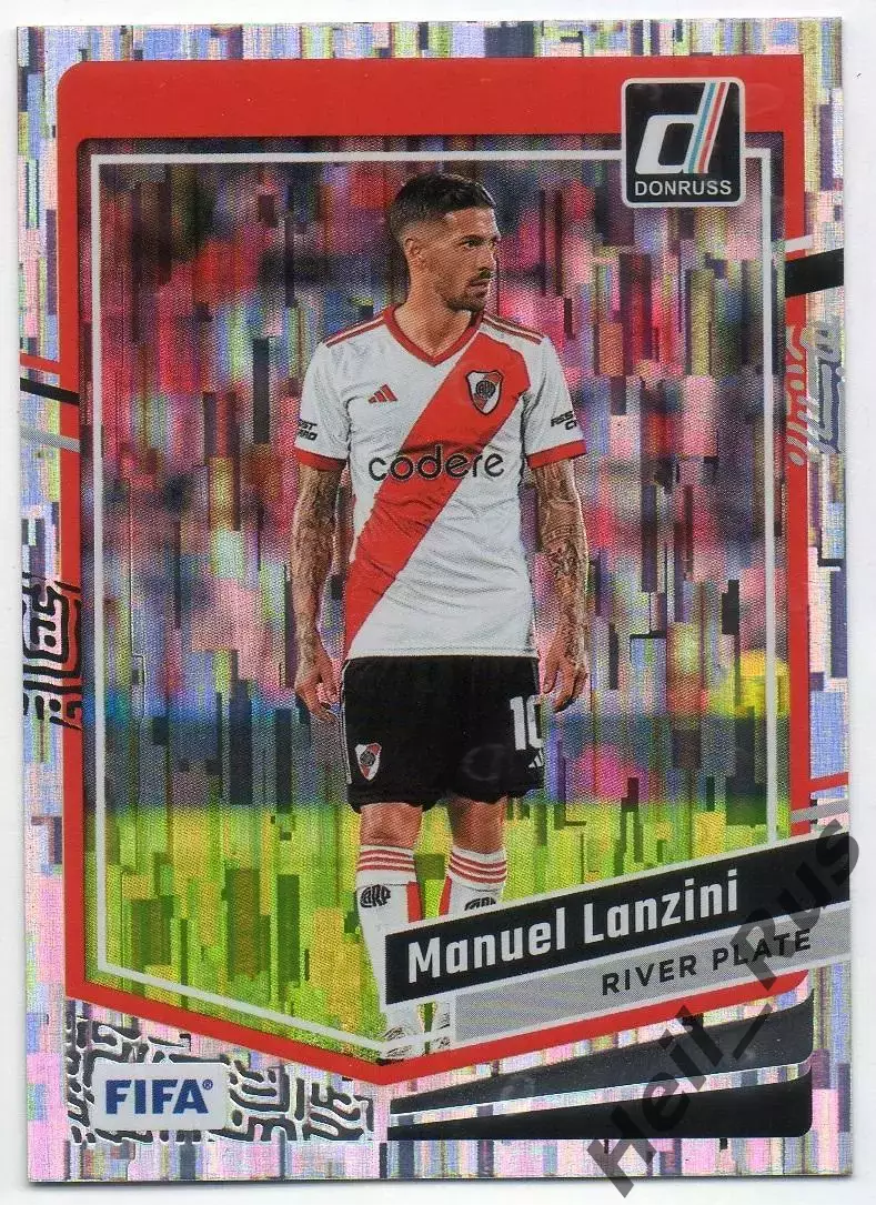 Футбол. Карточка Мануэль Лансини (Ривер Плейт, Вест Хэм Юнайтед) Panini 2023-24
