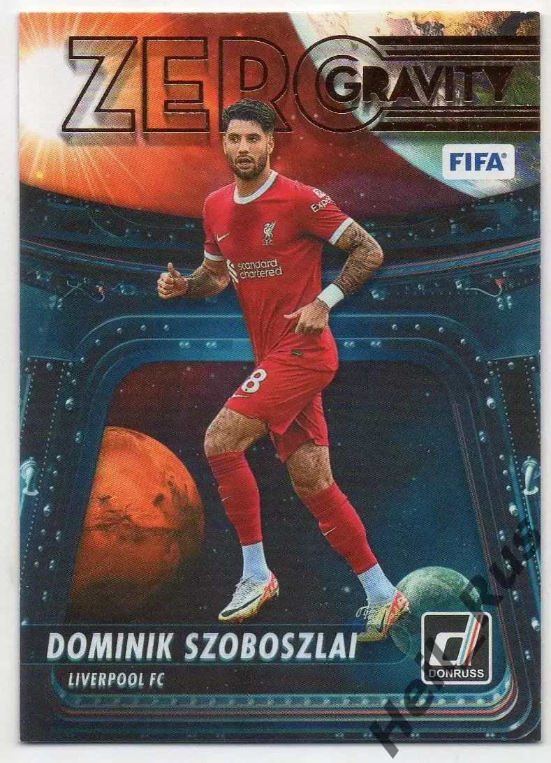 Футбол Карточка Dominik Szoboszlai/Доминик Собослаи Ливерпуль, РБ Лейпциг Panini