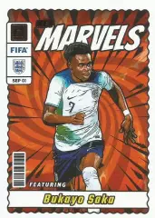 Футбол. Карточка Bukayo Saka/Букайо Сака (Англия, Арсенал) Panini/Панини 2023-24