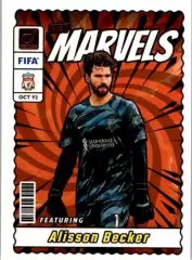 Футбол. Карточка Alisson Becker/Алиссон Бекер (Ливерпуль, Рома) Panini 2023-24