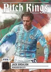 Футбол. Карточка Джек Грилиш Манчестер Сити, Астон Вилла, Эвертон Panini 2023-24