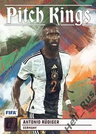 Футбол. Карточка Антонио Рюдигер Германия/Реал Мадрид/Челси/Рома/Штутгарт Panini