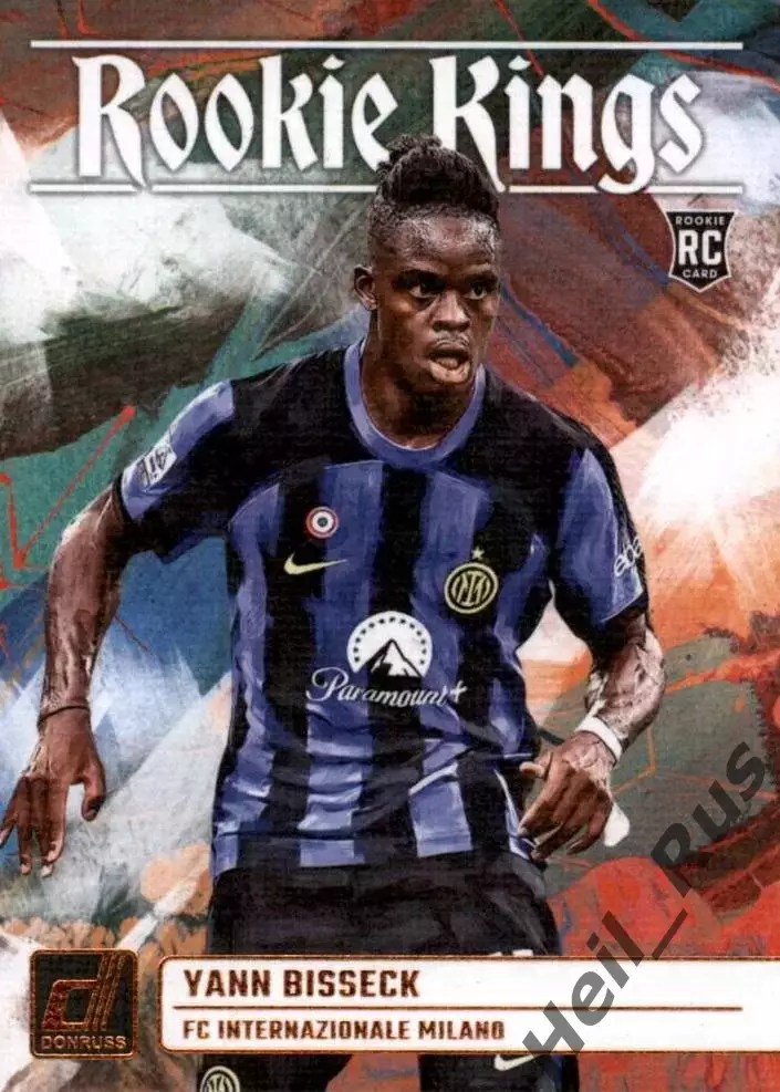 Футбол. Карточка Yann Bisseck/Янн Биссек (Интернационале, Кельн) Panini 2023-24