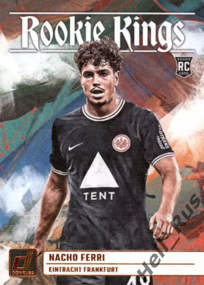 Футбол. Карточка Nacho Ferri/Начо Ферри Айнтрахт Франкфурт Panini/Панини 2023-24