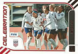 Футбол. Карточка Crystal Dunn/Кристал Данн USA/США Panini/Панини 2023/24 Donruss