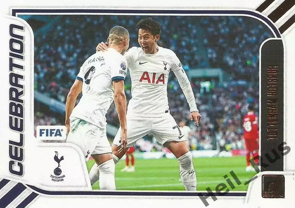 Карточка Heung-Min Son/Сон Хын Мин (Тоттенхэм Хотспур, Байер 04, Гамбург) Panini