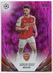 Футбол. Карточка Деклан Райс (Арсенал, Вест Хэм Юнайтед) Лига Чемпионов 2023/24