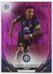 Футбол. Карточка Lautaro Martinez/Лаутаро Мартинес Интер Лига Чемпионов 2023-24