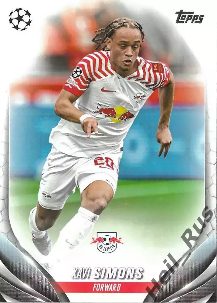 Карточка Хави Симонс РБ Лейпциг/Тоттенхэм Хотспур/ПСЖ/ПСВ Лига Чемпионов 2023-24