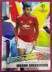 Карточка Мейсон Гринвуд Манчестер Юнайтед/Олимпик Марсель Лига Чемпионов 2020/21