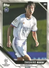 Футбол Карточка Takuhiro Nakai/Такухиро Накаи Реал Мадрид Лига Чемпионов 2021-22