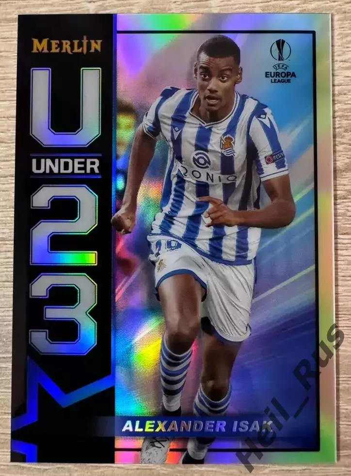 Карточка Александер Исак (Реал Сосьедад, Ливерпуль, Ньюкасл) Лига Европы 2020-21