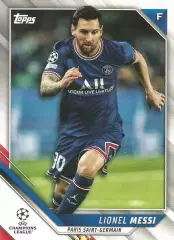 Футбол. Карточка Лионель Месси Пари Сен-Жермен, Барселона Лига Чемпионов 2021-22