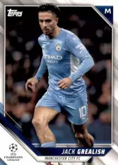 Карточка Джек Грилиш Манчестер Сити, Астон Вилла, Эвертон Лига Чемпионов 2021-22