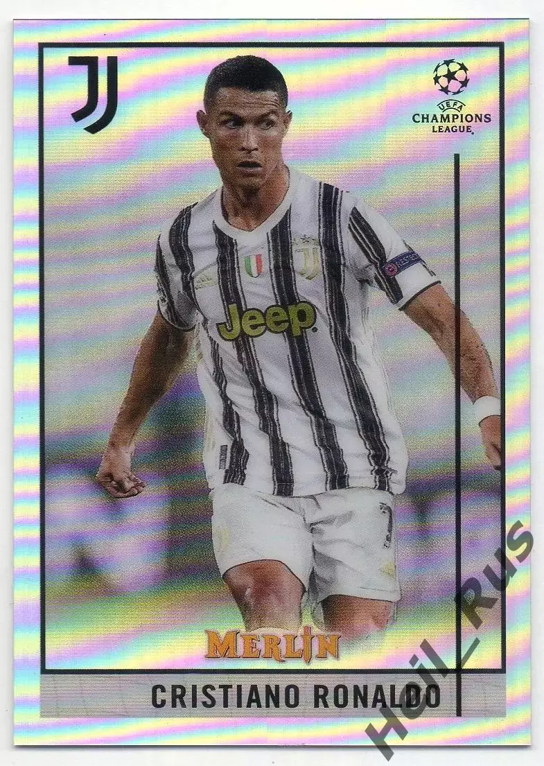 Карточка Криштиану Роналду Ювентус, Манчестер Юнайтед/Реал Мадрид Лига Чемпионов
