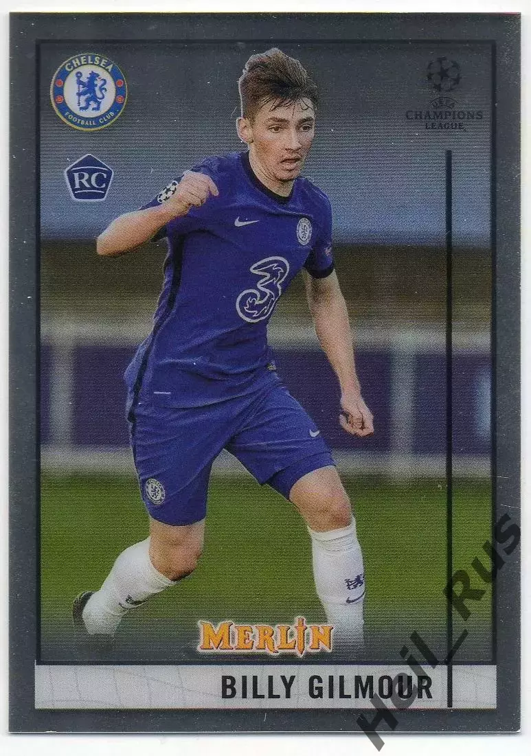 Карточка Билли Гилмор (Челси, Наполи, Брайтон энд Хоув) Лига Чемпионов 2020-21