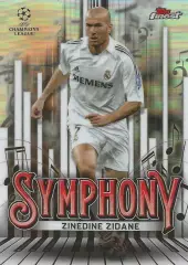 Футбол. Карточка Зинедин Зидан Реал Мадрид, Ювентус Лига Чемпионов 2024-25 TOPPS