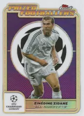 Футбол. Карточка Зинедин Зидан Реал Мадрид, Ювентус Лига Чемпионов 2024-25 TOPPS
