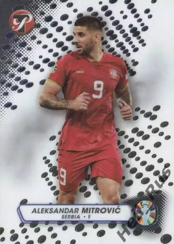 Футбол Карточка Александар Митрович Сербия/Фулхэм/Ньюкасл Юнайтед Euro/Евро 2024
