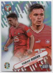 Карточка Фабиан Ридер (Швейцария, Штутгарт, Аугсбург, Ренн) Euro/Евро 2024 TOPPS