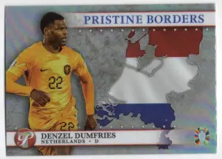 Футбол. Карточка Дензел Дюмфрис (Нидерланды, ПСВ, Интер) Euro / Евро 2024 TOPPS