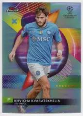 Карточка Хвича Кварацхелия Наполи, Локомотив Москва/Рубин Лига Чемпионов 2023-24
