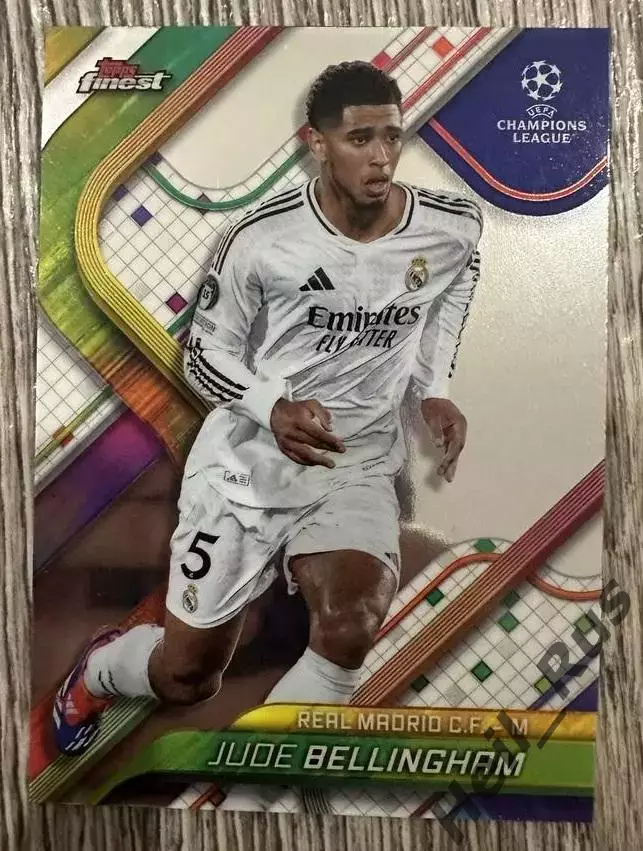 Карточка Джуд Беллингем (Реал Мадрид, Боруссия Дортмунд) Лига Чемпионов 2024-25