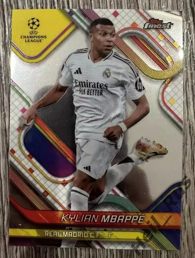 Карточка Килиан Мбаппе (Реал Мадрид, Пари Сен-Жермен/ПСЖ) Лига Чемпионов 2024/25