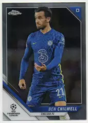Футбол. Карточка Бен Чилуэлл (Челси, Лестер Сити) Лига Чемпионов 2021/22 TOPPS