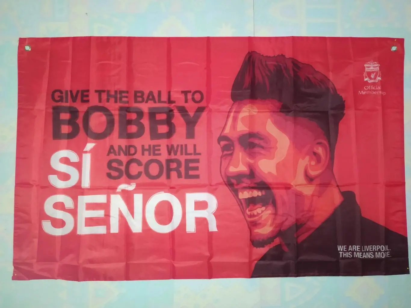 Флаг настенный Ливерпуль №3